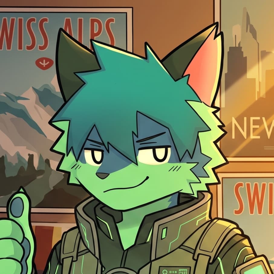 Cypher, Haziq's fursona